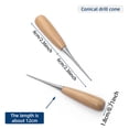 thumbnail image 3 of Product Category Tool Bag 2 Wood Tone Punch Tool Awl 1000 Hole Positioner for Precise Hole Alignment and Durable Construction, 3 of 8