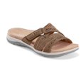 thumbnail image 1 of EGNMCR Pantoufles pour Femmes, Chaussures pour Femmes Couleur Unie Ajourées Plates Sandales à Talons Bas Mode Décontractée Pantoufles, du Jour, 1 of 3