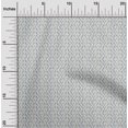 thumbnail image 2 of oneOone Viscose Chiffon Teal Blue Fabric Triangle Craft Projects Decor Fabric Printed By The Yard 42 Inch Wide-ST, 2 of 5