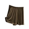 thumbnail image 1 of Timegard Womens Pjs Shorts Ruffle Elastic Waist Loose Soft Loungewear Solid Color Pajamas Shorts Summer, 1 of 4
