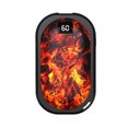 thumbnail image 2 of Suncoda Chauffe-Mains, Chauffe-Mains Portable Banque d'Alimentation Rechargeable USB Chauffe-Mains Chauffage Double Face 3 Vitesses pour Ski Escalade Randonnée Hiver, 2 of 7