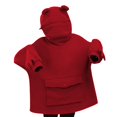 thumbnail image 4 of Sweat à Capuche Frog Mignon pour Femmes, Fermeture Éclair, Tunique Décontractée Ample, Costume Mignon avec Poches, 4 of 6