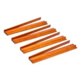thumbnail image 1 of Bunblic 4 Pieces Wooden Mahjong Tile Rack Mahjong Holder Lightweight Sturdy Table Game Accessory for Family Friends Gatherings Family brown, 1 of 8