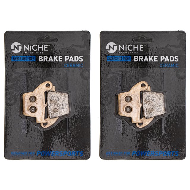 Niche Rear Brake Pad Set for Honda CRF450R Ceramic Motorcycle 2 Pack 519-KPA2502D