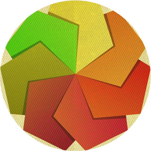 Ahgly Company Tapis Rond Lavable en Machine Intérieur Transitionnel Orange Rouge Orange, 3 Pieds Rond