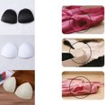 thumbnail image 3 of Bra Cup Pads Insert Triangle Chest Breast Bikini Underwear Sport Removable Pads, 3 of 3