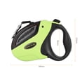 thumbnail image 3 of Retractable Dog Walking Leash with Break&Lock Button 16ft Nylon Ribbon for Small/Medium/Large Dogs up to 110lbs, 3 of 7