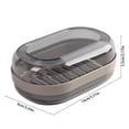 thumbnail image 3 of Fridja Under Clearance 5$ Soap Box Macaron Color Bathroom Supplies Soap Box Home Essentials, 3 of 6