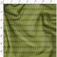 thumbnail image 3 of Soimoi Green polyester Crepe Fabric Giraffe Animal Print Fabric by The Yard 52 Inch Wide, 3 of 5