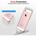 thumbnail image 2 of Vultic iPhone 5 / 5S / SE Case - Soft Slim TPU [Crystal Clear] Transparent Protective Back Cover for Apple iPhone SE,, 2 of 5