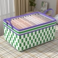 thumbnail image 3 of Boovnll Clothes Storage Bags Large Capacity Clothes Storage Bins Foldable Closet Organizers Storage Containers with Handles Thick Fabric for Blanket Comforter, Storage, Organization and Storage, 3 of 3