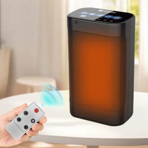TopLLC Home Appliances Oscillating Space Heaters Portable Heaters With Remote Control Small Space Heaters Small Heaters With Two Heat Settings fan heater