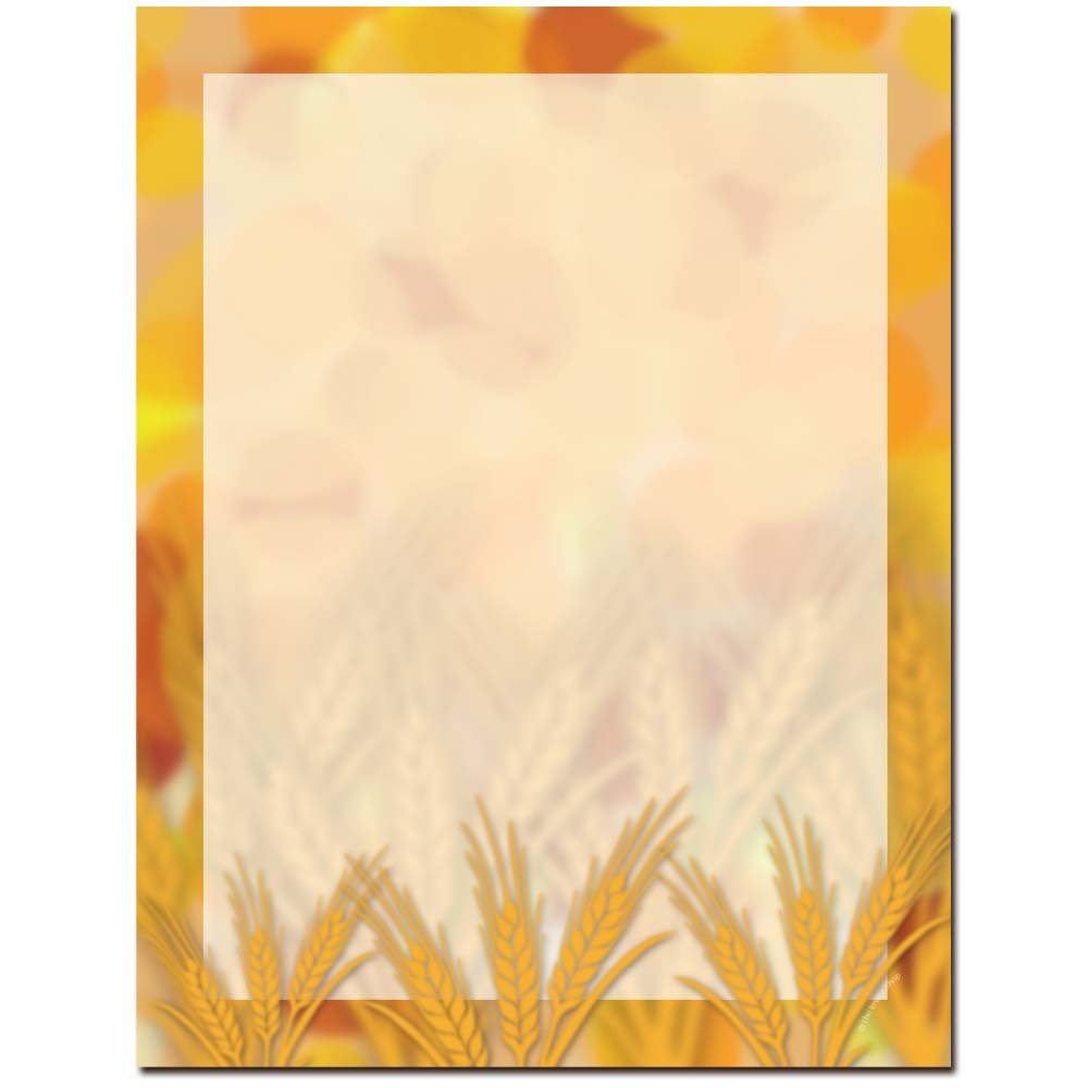 Amber Waves Letterhead Laser & Inkjet Printer Paper, 25 Pack