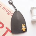 thumbnail image 1 of Yhmxh Closet Organizers and Storage Leather Car Key Case Cover Cute Key Case Protection Bag Control Card Case Water Drop Car Door Anti-theft Door A Pendant, 1 of 1