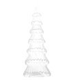 thumbnail image 1 of 1 Pce Décoration de Table en Verre Design Arbre de Noël, 1 of 9