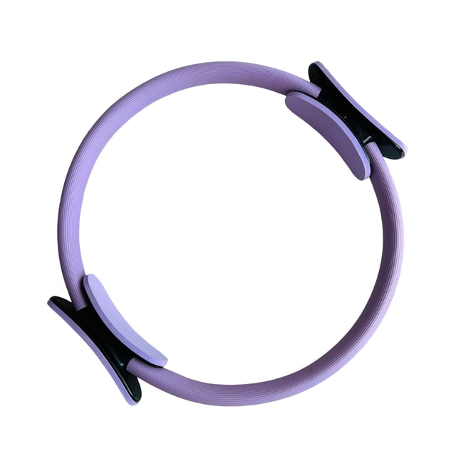 (2 Pack) Flexible Ring Fitness 14 Inch Yoga Rings for Strength Training Toning Arms Thighs Core Home Gym Exercise