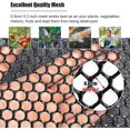 thumbnail image 4 of Black plastic mesh, 7.6 cm holes, flexible balcony privacy screen system, 1.5 x 5 m, 5/10/15/20/25/30/50 m, extra long garden net, 4 of 5
