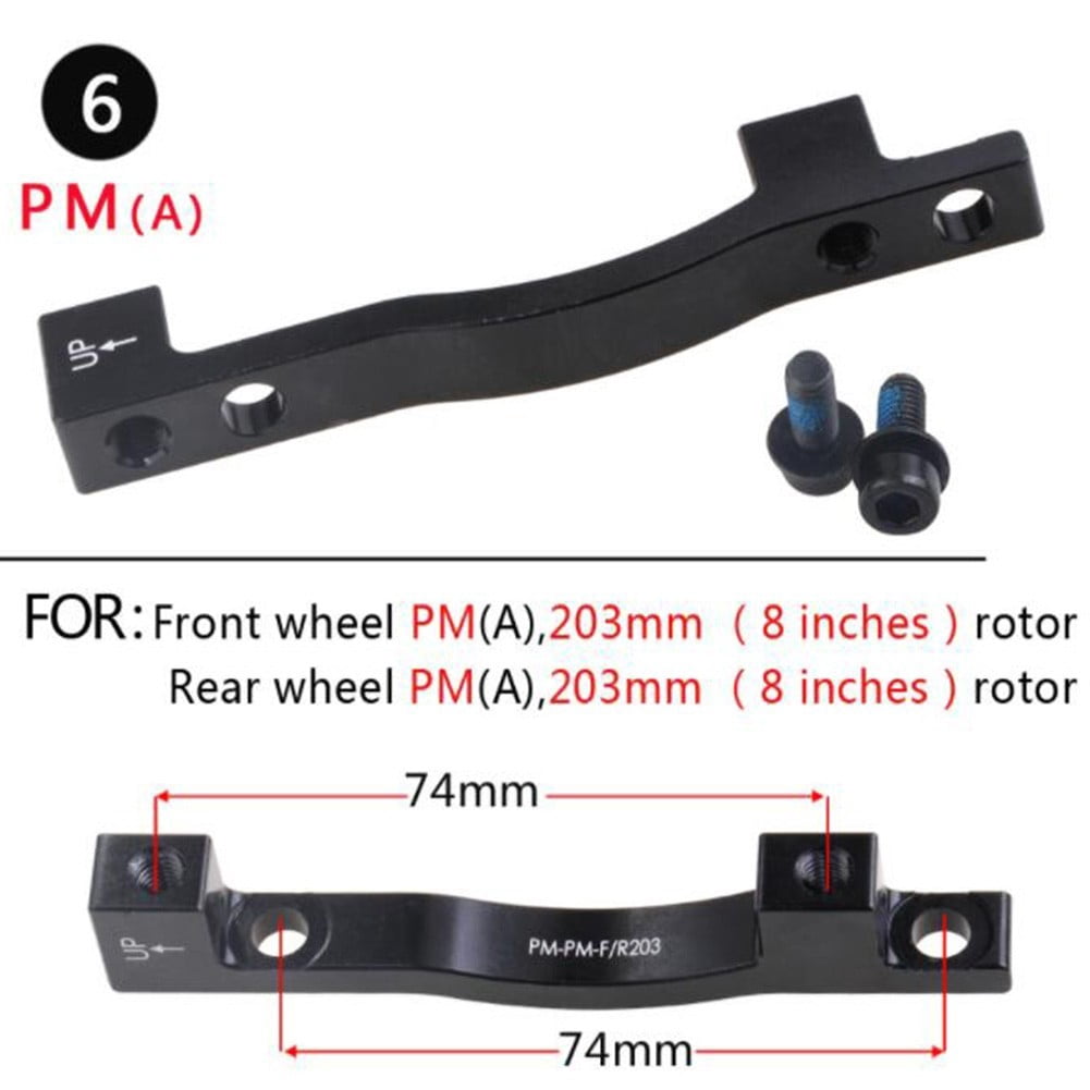 Support de Disque de Frein, Adaptateur de Frein Pm A B vers Pm pour 140 160 180 203 mm pour Rotor 06