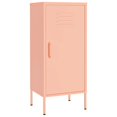 thumbnail image 2 of vidaXL Armoire de Rangement Rose 42,5x35x101,5 cm Acier, 2 of 5