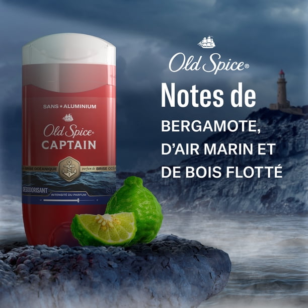 Old Spice Red Collection Deodorant for Men, Captain Scent