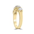 thumbnail image 2 of 2 ct Diamond Five Stone Wedding Anniversary Round Cut Ring 14k Yellow Gold, 2 of 3