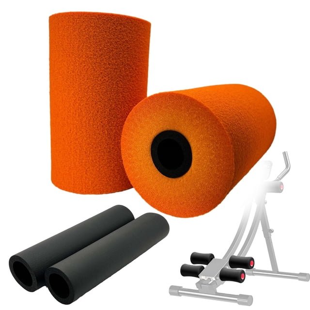 2 Pcs Coussinets en Mousse pour Pieds Rouleaux de Remplacement pour Extension de Jambe pour Banc de Musculation
