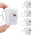 thumbnail image 2 of 5pc 1 Inch Mini Photo Album, 1 Inch Photo Storage With Keychain Picture Photo Card Holder Storage Book Wedding Anniversary Birthday Valentines Day Gift, 2 of 7