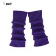 thumbnail image 3 of Lot de 2/lot Texture Rétro pour Jambes Tendance Chaleur Haute Multicolore Concert Fashinable 2 Pcs et Jambes pour Occasions - Multicolore Doux et Agréable pour la Peau Violet Profond, 3 of 6