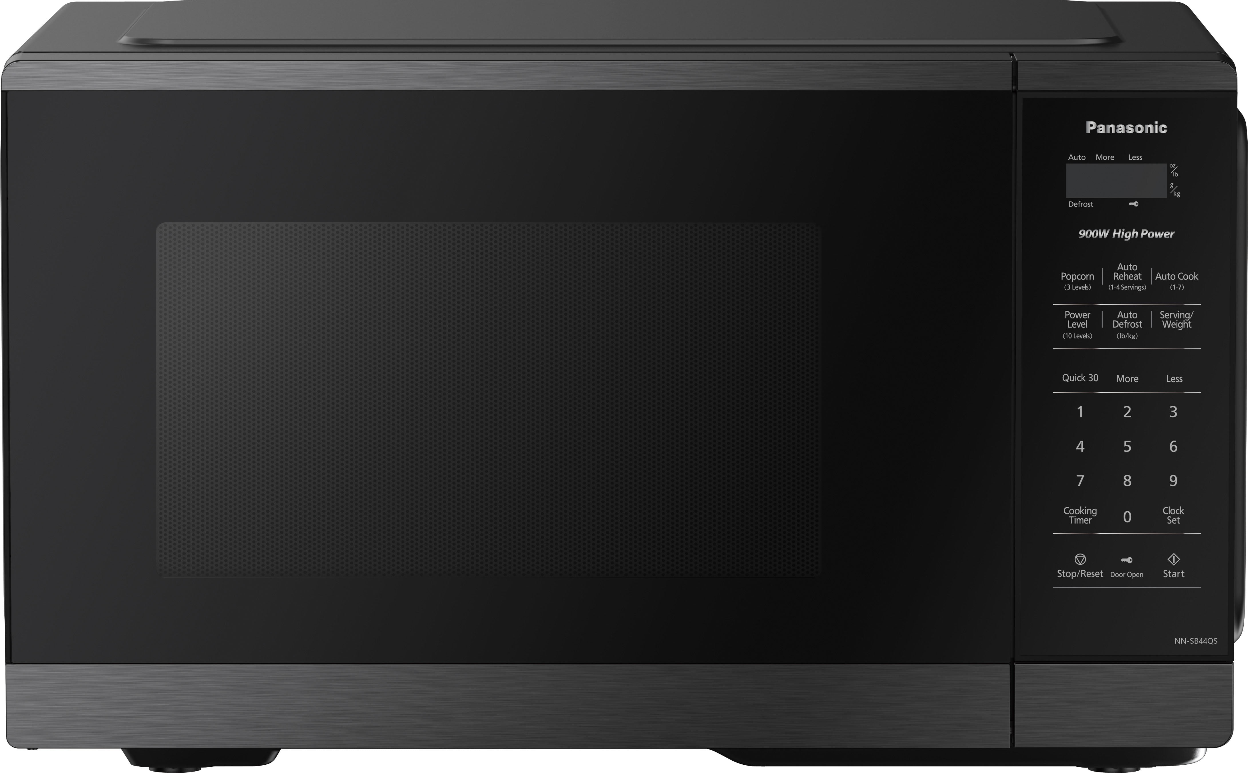 Panasonic 0.9 cu.ft, Compact 900W Microwave, Stainless Steel, NNSB44QSC