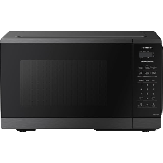 Micro-ondes compact Panasonic de 0,9 pi³, 900 W, en acier inoxydable, NNSB44QSC