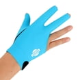 thumbnail image 4 of MagiDeal 3-Finger Elastic Right Hand Snooker Pool Billiards Glove Blue, 4 of 8