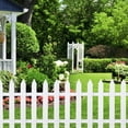 thumbnail image 4 of Plastic Fence PVC Fence Garden Rural Courtyard Outdoor Vegetable Garden Fence, 4 of 5