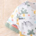 thumbnail image 3 of Ketyyh-chn99 Robe de Princesse Déguisement pour Filles Robe d'Été Robe pour Bébé Fille Tout-Petit Manches Courtes Longues Jupe Mode Robe Sans Manches Vert,5-6 Ans, 3 of 5