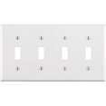 thumbnail image 1 of LEVITON WALLPLAT 4G à Bascule Blanc (Lot de 1), 1 of 1