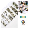 thumbnail image 4 of mmirethe Rhinestones Flat-Bottom Multi-faceted Sides DIY Handcraft Excellent Gloss Manicure Crystal Different Styles Mobile Phone Ghost Light, 4 of 6