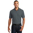 thumbnail image 1 of Port Authority ® Core Classic Polo de Poche en Piqué. K100p S Graphite, 1 of 2