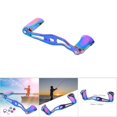 thumbnail image 4 of Sturdy Durable 34.5g 89mm Fishing Baitcasting Wheel, Power Knob Reel, for Handle Reel Replacement Fishing Tackle Fishing Lover Sea/Fresh Fishing Colorful Set,Colorful Handle Reel, 4 of 7