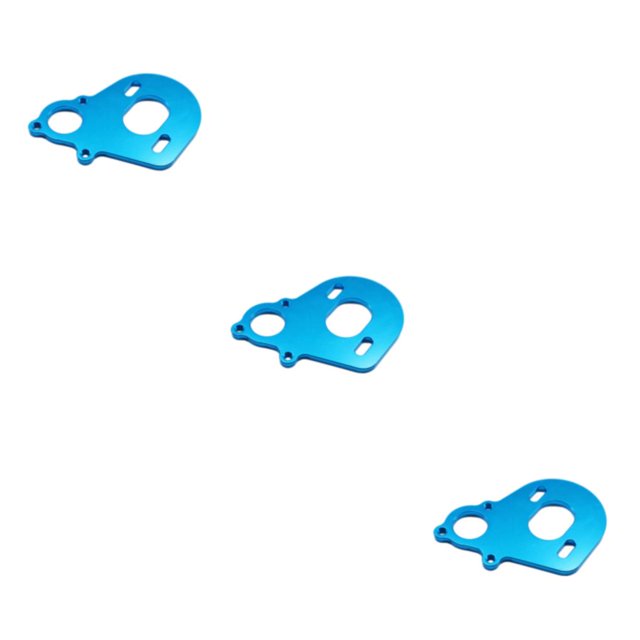 ZheElen Aluminum Motor Mount For SCX10 Durable And Corrosion Resistant Aluminum Motor Mount For blue 3Set