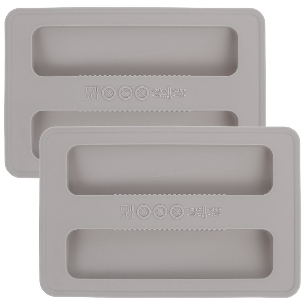 LEEYNEER 2 Pcs Sandwich Digital Toaster Electric Roaster Pan with Lid Light Grey