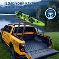 thumbnail image 2 of GloryStar Truck Bed Armrest Handle, Aluminum Shoulder Bracket with Iron Leg Support for Pickup Truck Rack, 2 of 9