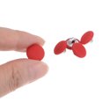 thumbnail image 4 of Unique Bargains 20pcs 18L Fabric Cloth Covered Button 11.5mm Round Metal Shank Sewing Buttons for Suits Dress Blouses, Red, 4 of 5