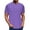 Purple, variant on ZMFXJPE Men's T Shirts Short Sleeve Soft Crew Neck Tshirt Lightweight Tee Shirts Casual Summer Basic Tops Purple, L