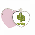 thumbnail image 1 of Cactus Succulentes en Pot Vert Miroir Voyage Sac à Main Maquillage Coeur Rose, 1 of 4