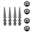 thumbnail image 1 of DEWIN 4 Pairs Pure Copper Shockproof Speaker Foot Spike Subwoofer Base Pad Stand Foot, 1 of 12