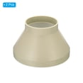 thumbnail image 3 of Unique Bargains 8' to 4' Duct Reducer Connector Ventilation Tube Increaser Adapter Beige 2 Pack, 3 of 5