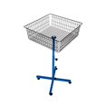 thumbnail image 1 of jinwen Support de Rangement pour Balles Conteneur de Balles de Tennis de Table 4 Roues Bassin de Balles en Maille de Fer Universel pour Entraînement en Plein Air 200 Balles, 1 of 9