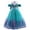 Green, variant on Girls Sequins Mermaid Princess Dress Kids Mermaid Costume Dress Up