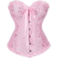 thumbnail image 1 of LSLJS Corset Corset Corset Robe de Mariée sous-Vêtements de Base Modelage du Corps Gothique Gilet Court, 1 of 4
