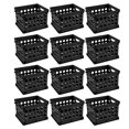 thumbnail image 1 of Sterilite Organisateur de Rangement Empilable Mini Caisse avec Poignées, Lot de 12, 1 of 6