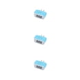 thumbnail image 1 of crativent Wall Charger 3 Port Universal Lightweight Compact USB Power Adapter Phone Charging Cell Cameras MP3 Gift Mobile Blue 3Set, 1 of 6